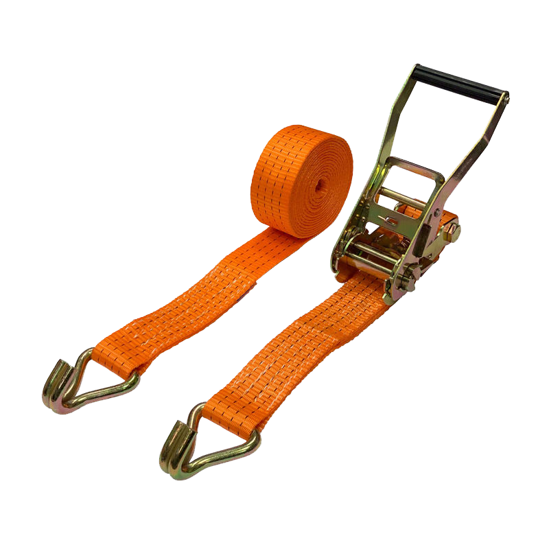 Zware duty 2 inch x 15 ft ratel bindbindrekken met dubbele J -haken